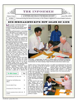 WHPHA News January-February 2013 issue