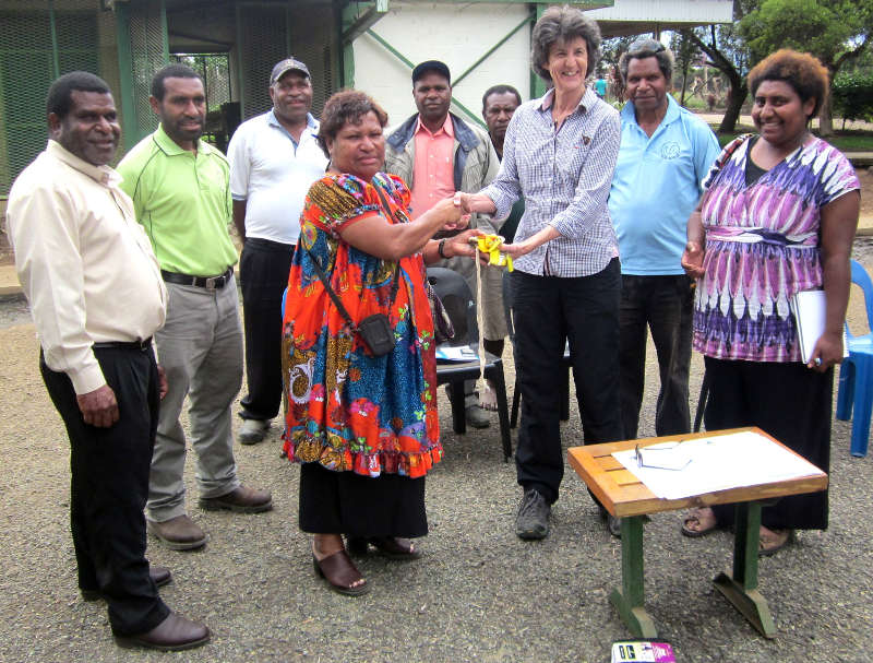 Kagamuga clinic handover Kagamuga clinic handover