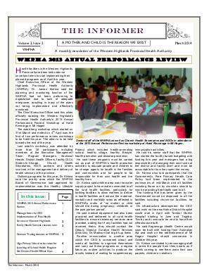 WHPHA News March 2014 issue
