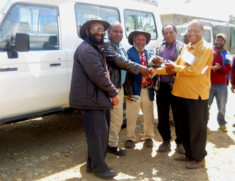 New Ambulance for Alkena Community Health Post