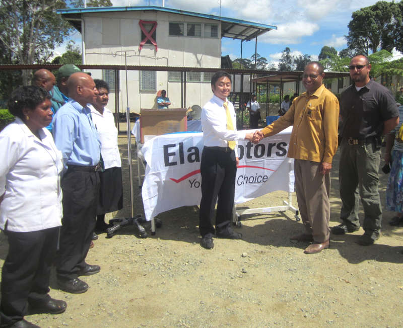 Ela Motors Donates Health Care Kits to WHPHA