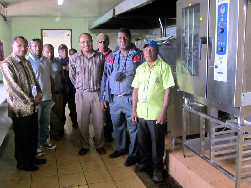 Hagen Hospital receives new kitchen equipment
