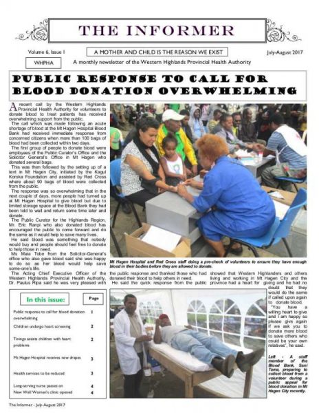 WHPHA News July-August 2017 issue