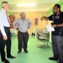 Chairman takes time off to visit staff in wards