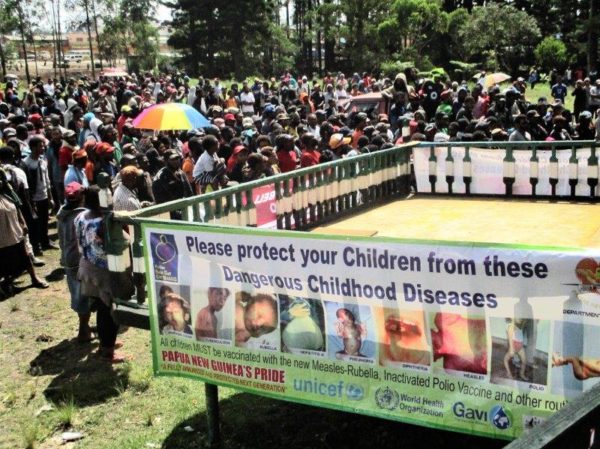 Measles-Rubella and Polio Vaccination Campaign launched in WHP