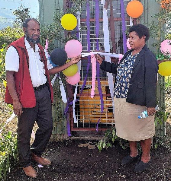 Bukapena Health Centre launches its new generator