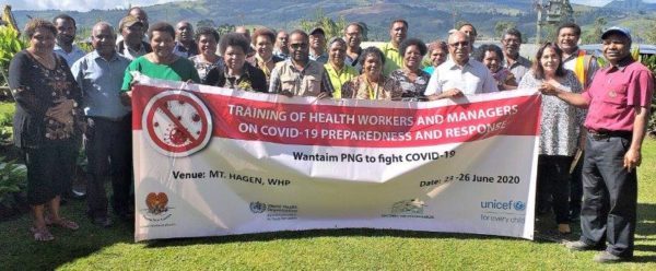 Training of Health Workers on Covid-19 Preparedness and Response