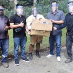 Filipino Community in Hagen donates face shields