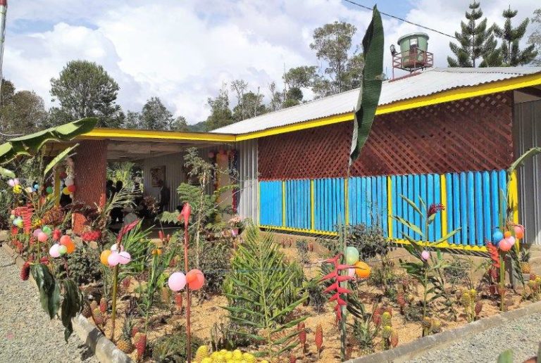 The new Warala Family Health Centre outside Banz town along the Jimi Road.