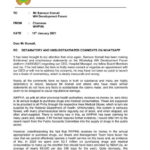 WHPHA response to Samson Komati WhatsApp nonsense (page 1)