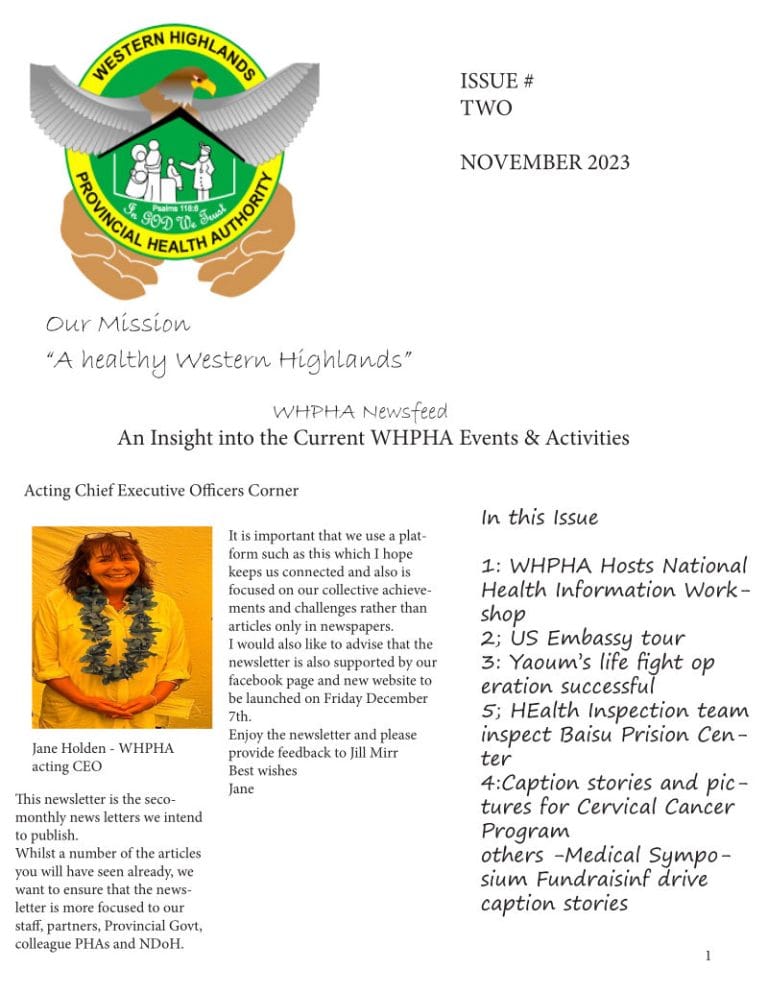 News Letter Edition 2