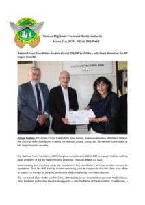 NHF donates almost K70,000 to the Cardiac Services