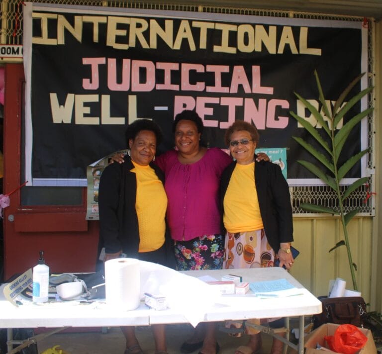 Mt Hagen Judiciary Celebrates International Judicial Wellbeing Day in Style