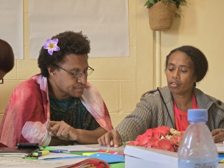 Clinicians focused during the Cervical Cancer Workshop at Kimininga Hotel.